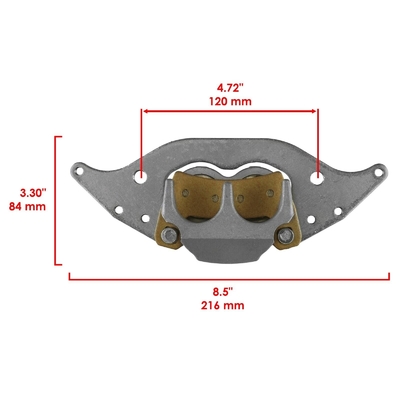New Front Left  Right Brake Calipers For Polaris RZR1000 With Pads 2016-2020