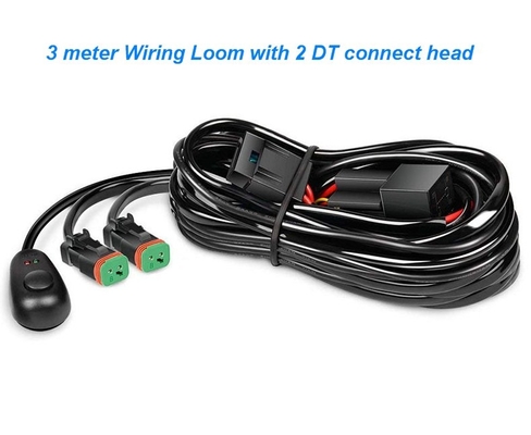 Wiring Loom for LED light bar 72W/120W/180W/240W/360W