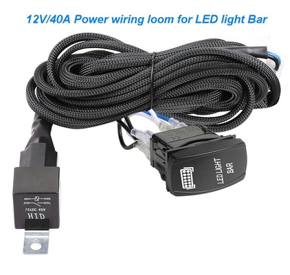 Wiring Loom for LED light bar 72W/120W/180W/240W/360W
