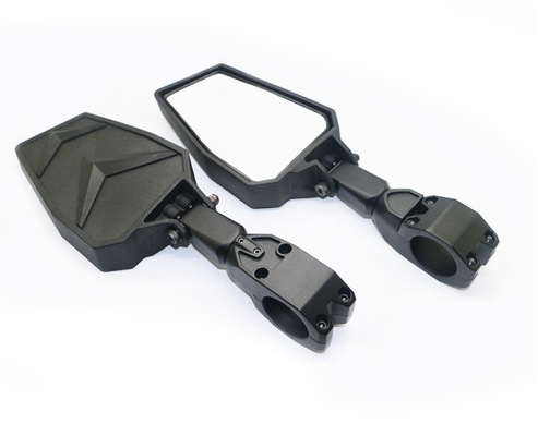 UTV SXS ATV Side Rear View Mirrors 1.75INCH For Polaris RZR Yamaha YXZ1000R Honda Pioneer 1000