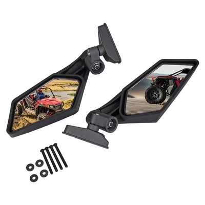 UTV SXS ATV Side Rear View Mirrors 1.75INCH For  Can-am